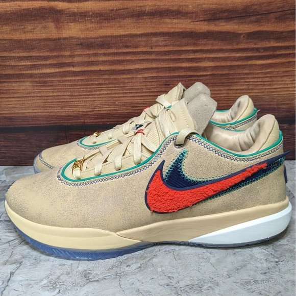 Nike LeBron XX 20 Four Horsemen Men\'s 11 Sesame Sail Basketball shoes DV9090-200 main image 10